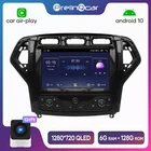 Prelingcar навигационная система для Mondeo 2007-2010 android 10,0 Автомобильный GPS мультимедийный радио Navi плеер