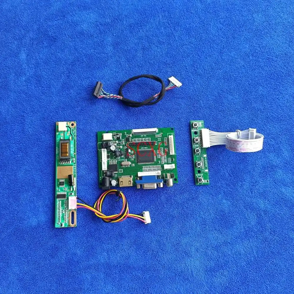 

For LP121X04/LP121X05/LP121X1 LCD display controller driver board 1CCFL 1024*768 LVDS 20-Pin HDMI-compatible VGA 2AV DIY Kit