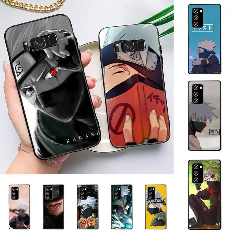 

Japan Anime kakashi Phone Case For Samsung Galaxy Note10Pro Note20ultra cover for note20 note10lite M30S Back Coque