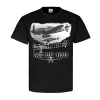 me bf 109 huntera air force aircraft plane photo print pilots men t shirt short casual men clothing