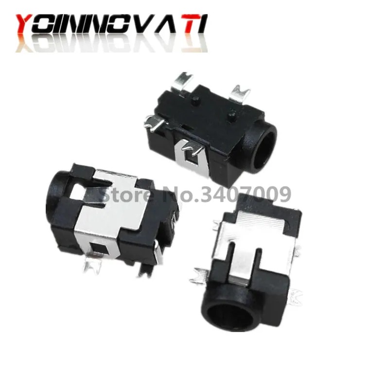 50 шт. DC-031A DC031A DC031 DC-031 3 5*1 мм SMD 4PIN разъем питания постоянного тока по ограничению на