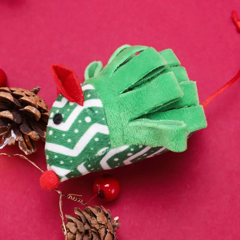

Pet Dogs Christmas Toy Pomeranian Interactive Flecce Toy Dogs Gift Puppy Bite-resistant Chew Teeth Squeak Toys Hot Sell
