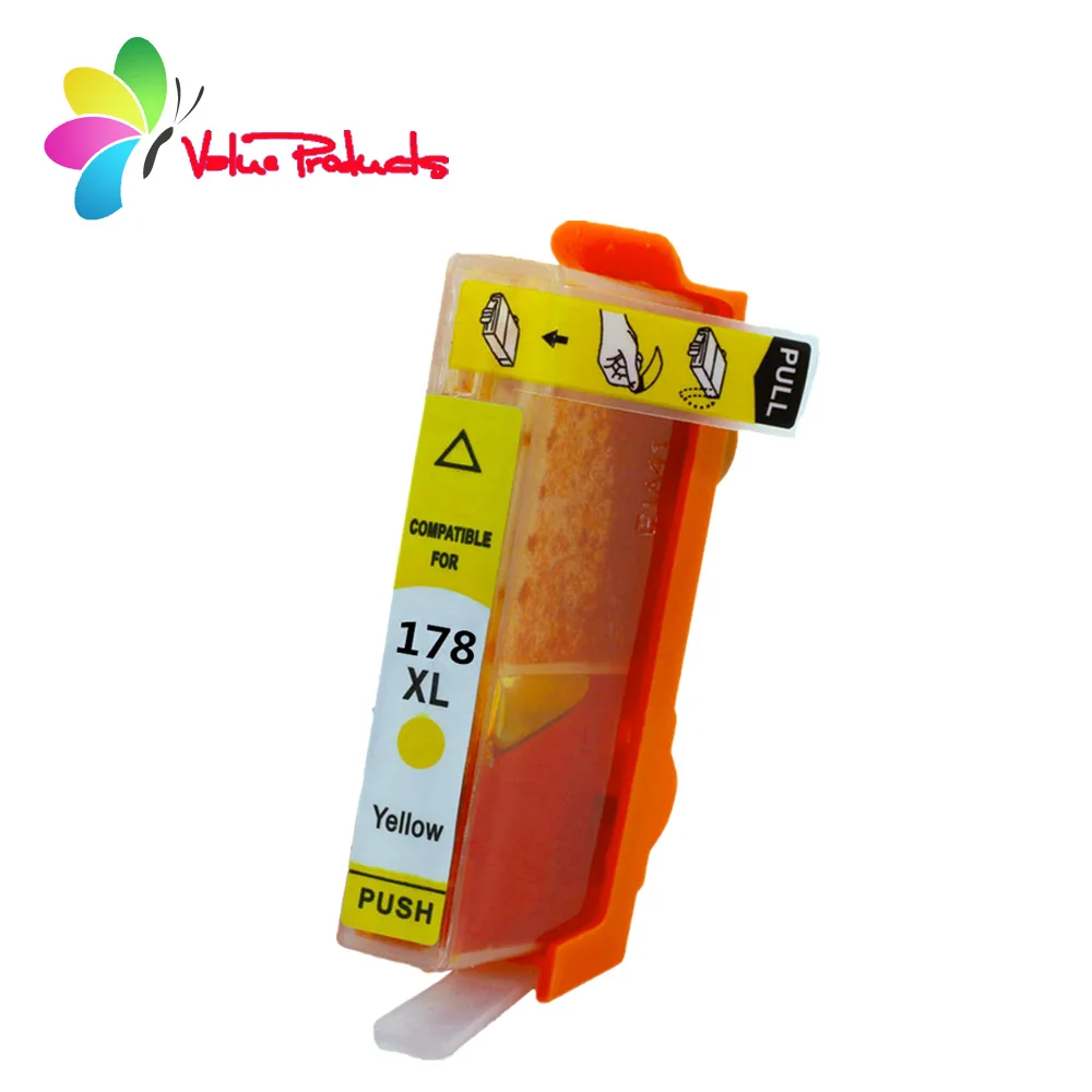 Value products HP 178XL 178 XL 1 упаковка картриджей совместимы с Photosmart C5324 C5370 C5373 C5380 C5383
