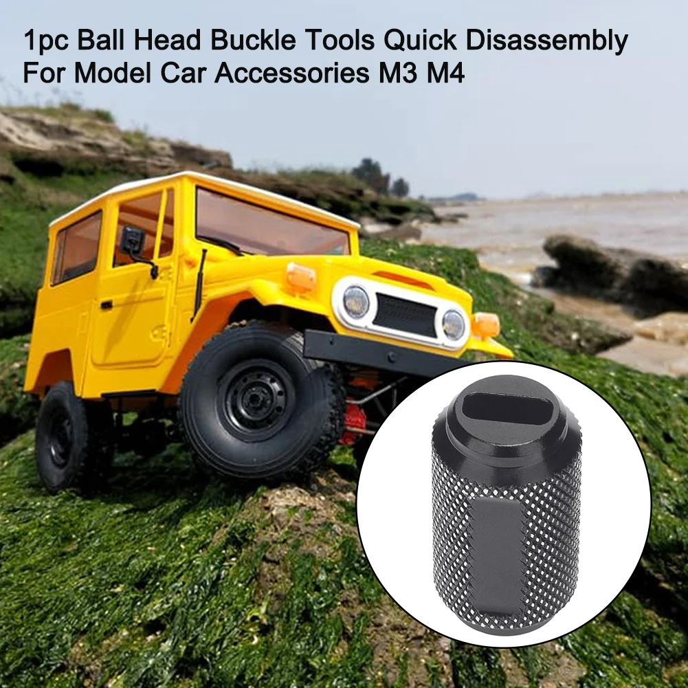 

1pc Aluminum Alloy Mini Tools For Model Car Portable Ball Head Buckle Easy Install Durable Quick Disassembly Accessories
