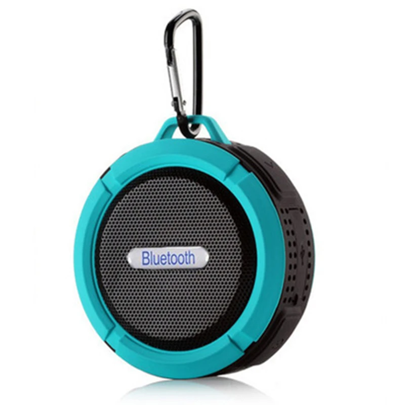 C6 водонепроницаемый Bluetooth открытый присоска Мини динамик мобильный телефон