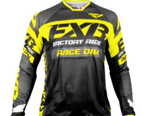 

Горный велосипед, кросс-Джерси, внедорожник, мотоцикл с длинным рукавом, Moto GP de negro