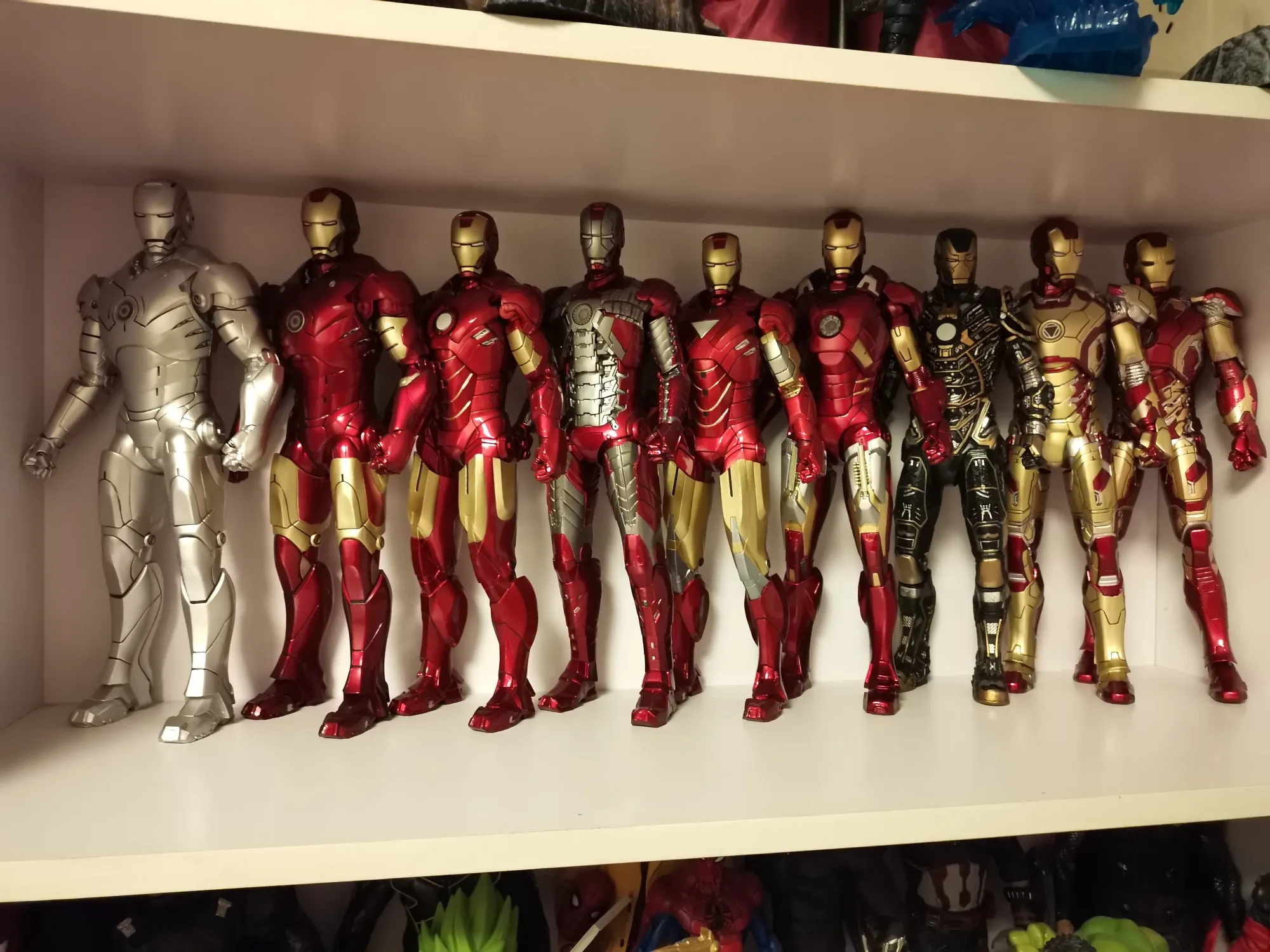 Iron Man Figure Crazy Empire Toy MK50 Tony Stark Mark 5 MK7 MK45 MK47 MK42 MK46 MK2 MK4 MK3 Collectable Action | Игрушки и хобби