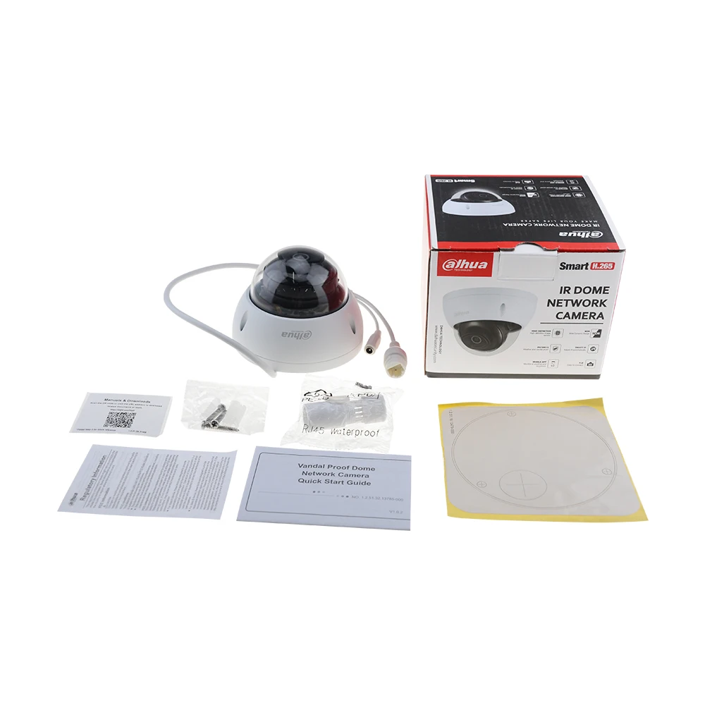 Dahua оригинальный IPC-HDBW2831E-S-S2 8MP 4K POE слот для sd-карты H.265 + 30M IR IVS Onvif IP67 Starlight мини