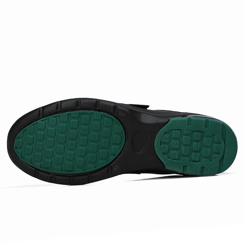 

Women Fashion Breathable Leather Nurse Shoes Low Top Spring Casual Flats Round Toe Non-Slip Sneakers