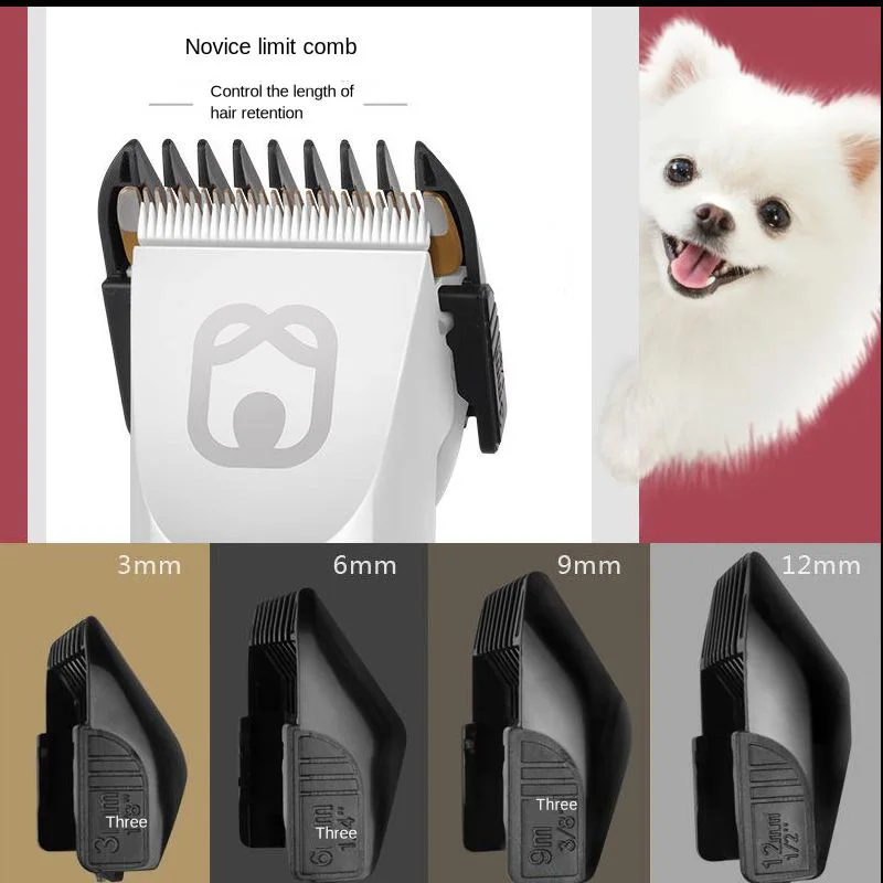 Электрический триммер для волос USB Перезаряжаемый Медвежонок машинка стрижки