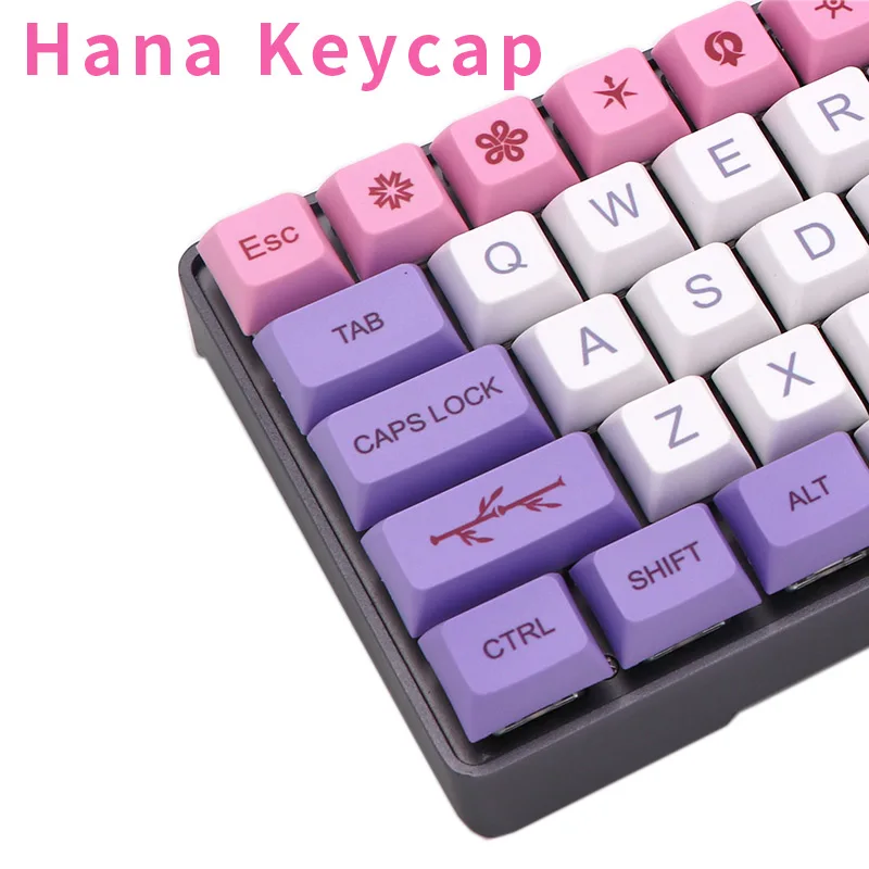 Клавиатура Hana Cherry Dye sulimation XDA механическая клавиатура PBT cap индивидуальная с 122