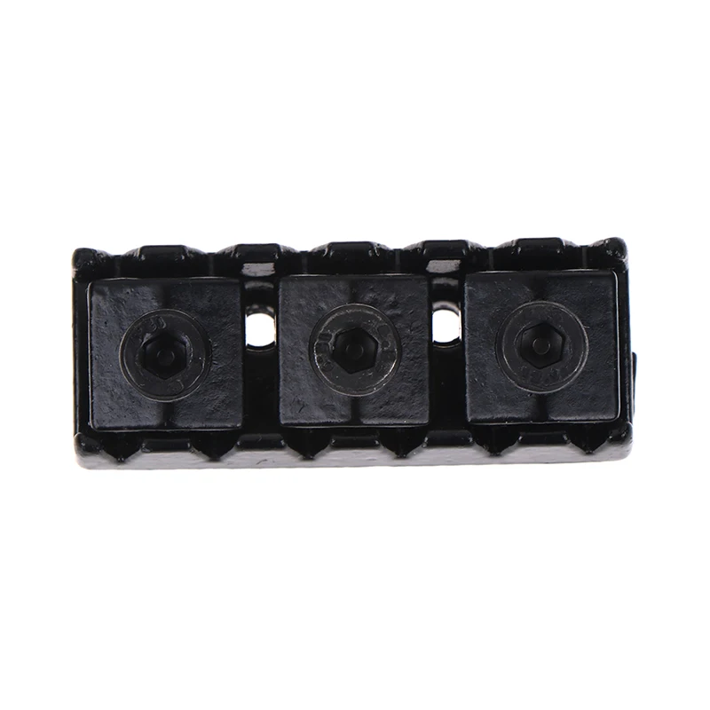 4 teilesatz 43mm elektrische gitarre string kissen doppel elektrische gitarre locking mutter string schloss mit schlüssel gitarre teile mithel