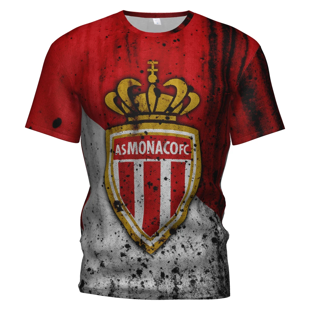 As Monaco 2018 2019 футболка для футбола 3d Футболка Толстовка Maillot спортивный костюм