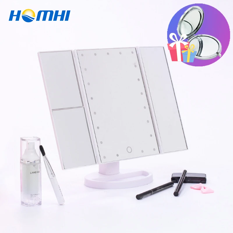 Косметическая лампа для косметологии зеркальная сенсорсветодио дный