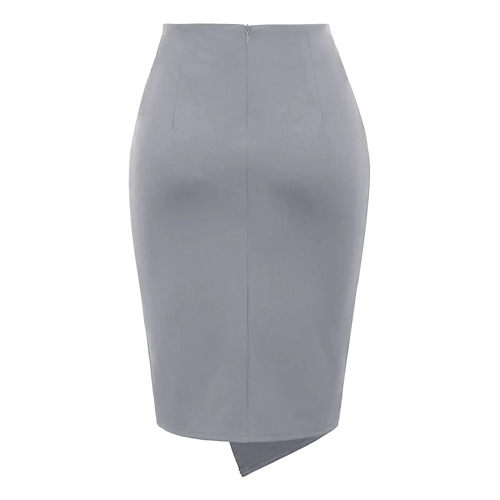 Лидер продаж Женские однотонные Цвет витой летняя юбка-карандаш с завышенной