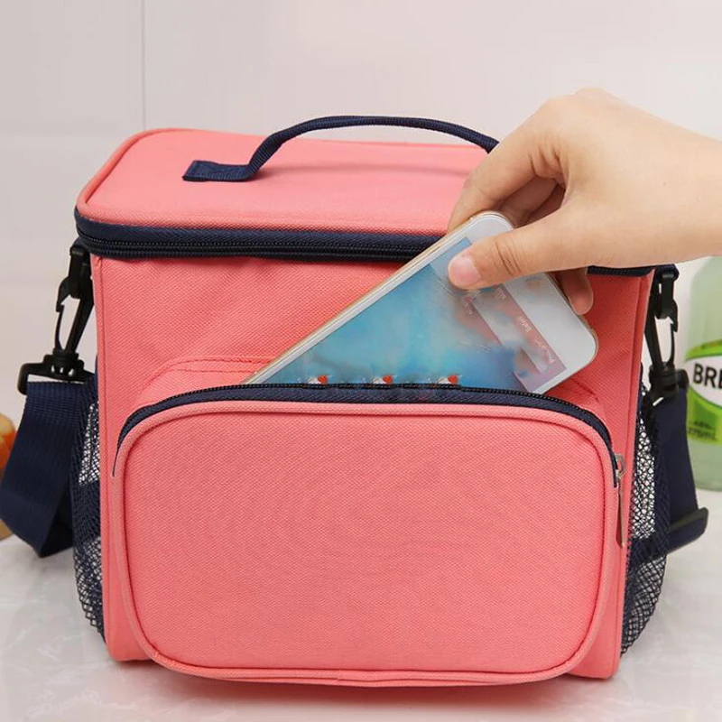 

Picnic Outdoor Waterproof Lunch Food Bag Portable Food Insulated Lunch Bags Organizer Thermal Bento Lunch Box Bags Kids