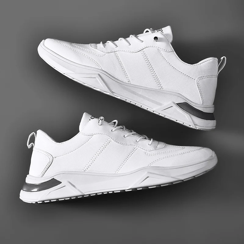 2021 New Brand Men Tennis Shoes Breathable Sport Shoes Lace Up Outdoor Sneakers Men Flat Walking Shoes Trainers Tenis Masculino