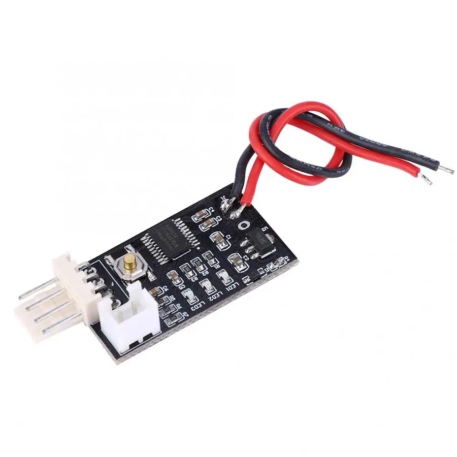 VHM 802 DC 12V PWM 4 проводной вентилятор Температура Скорость Управление Переключатель