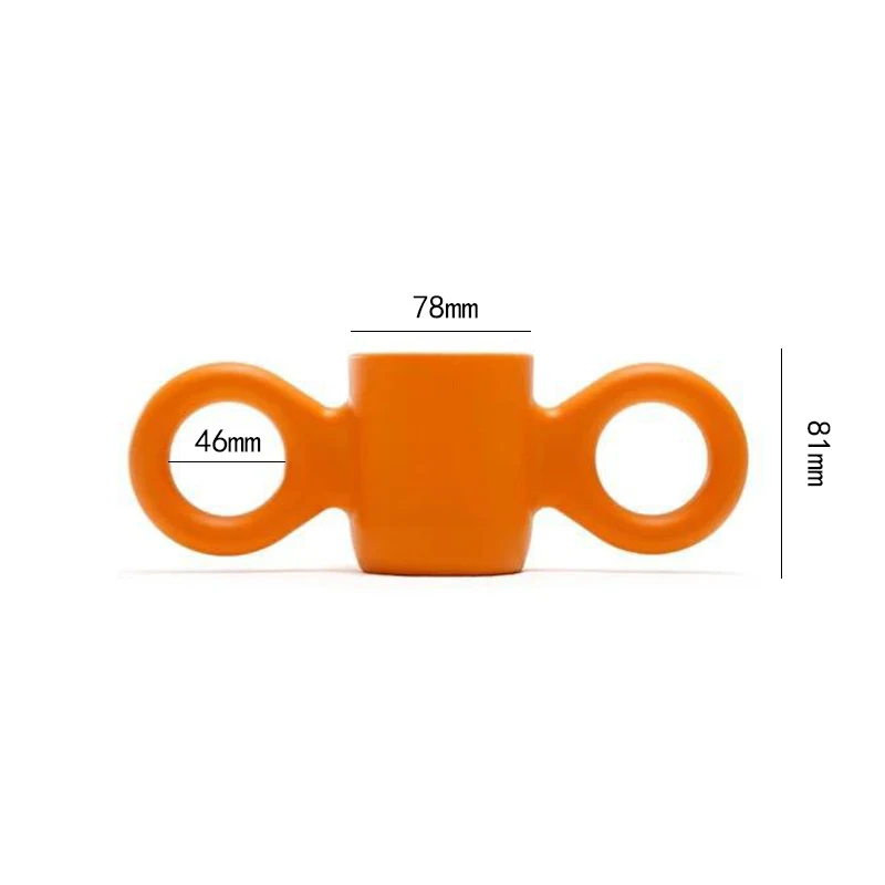 Детская портативная кружка с ручкой для кофе молока путешествий разных цветов