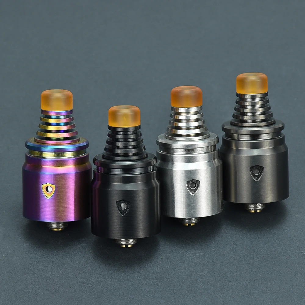 

Berserker V2 MTL RDA 22mm e-cigarette Atomizer Replaceable Dripping Vaporizer Leakproof Design for 510 mechanical mods vape