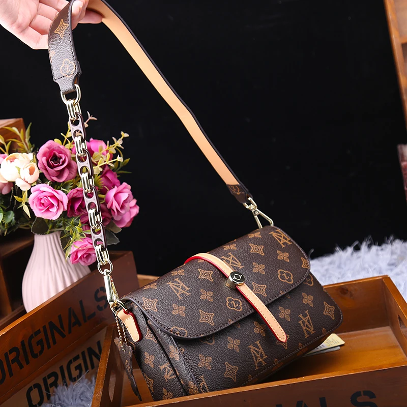 

Summer Women Purse and Handbags Female Bag 2021 New Fashion Leather Retro Bag Shoulder Bag All-match Messenger Small Square Bag