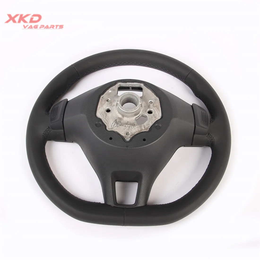 Черное многофункциональное рулевое колесо с подогревом Tiptronic подходит для Jetta MK6