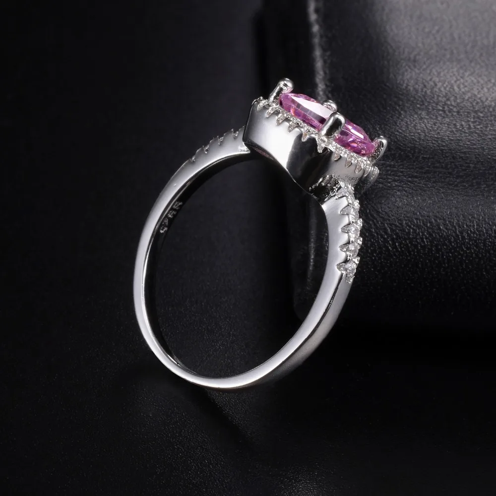 Акция! Женское Обручальное кольцо из серебра 100% пробы с искусственным