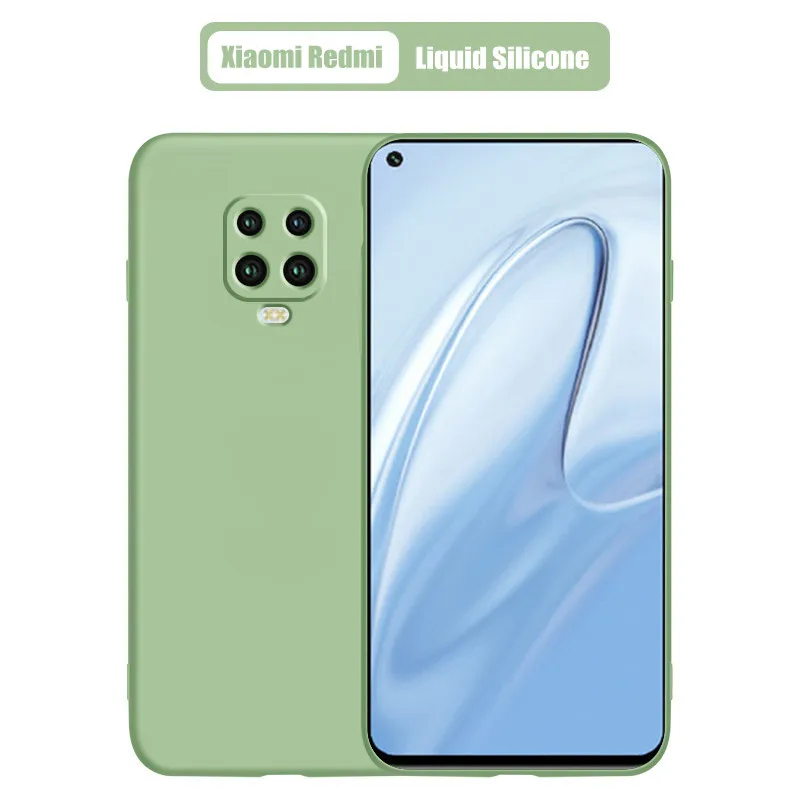 

Liquid Silicone Case For Xiaomi Redmi Note 9S Pro Note 9 Pro Max Note 8 Pro Note 8T Note 10 Pro Mi 11 Lite 11Pro Slim Soft Cover