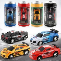 hot rc car speed 20 km coke cans mini remote control car radio remote control mini racing children remote control toy gifts