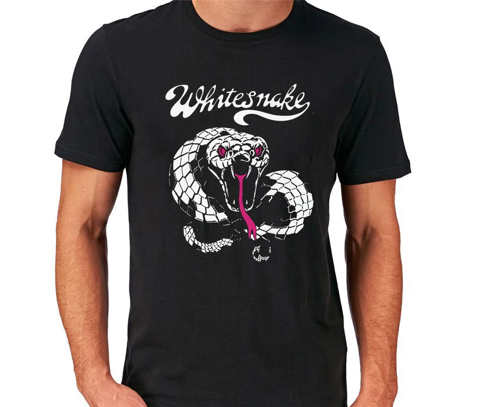 Whitesnake футболка рок группа ретро винтажный Топ музыка подарок на день рождения с