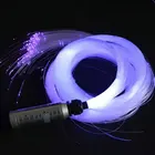 RF сенсорный дистанционный пульт 12V 6W RGB Светодиодный волоконно-оптический драйвер светильник двигателя RGB Star DIY потолочный комплект 100150200 шт, длина 2 м, 0,75 мм кабель