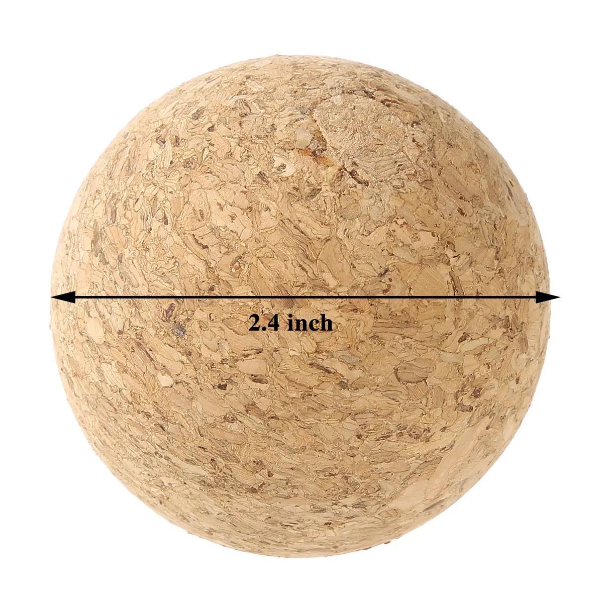 2 шт. 61 мм премиум натуральные круглые деревянные пробковые шарики для вина