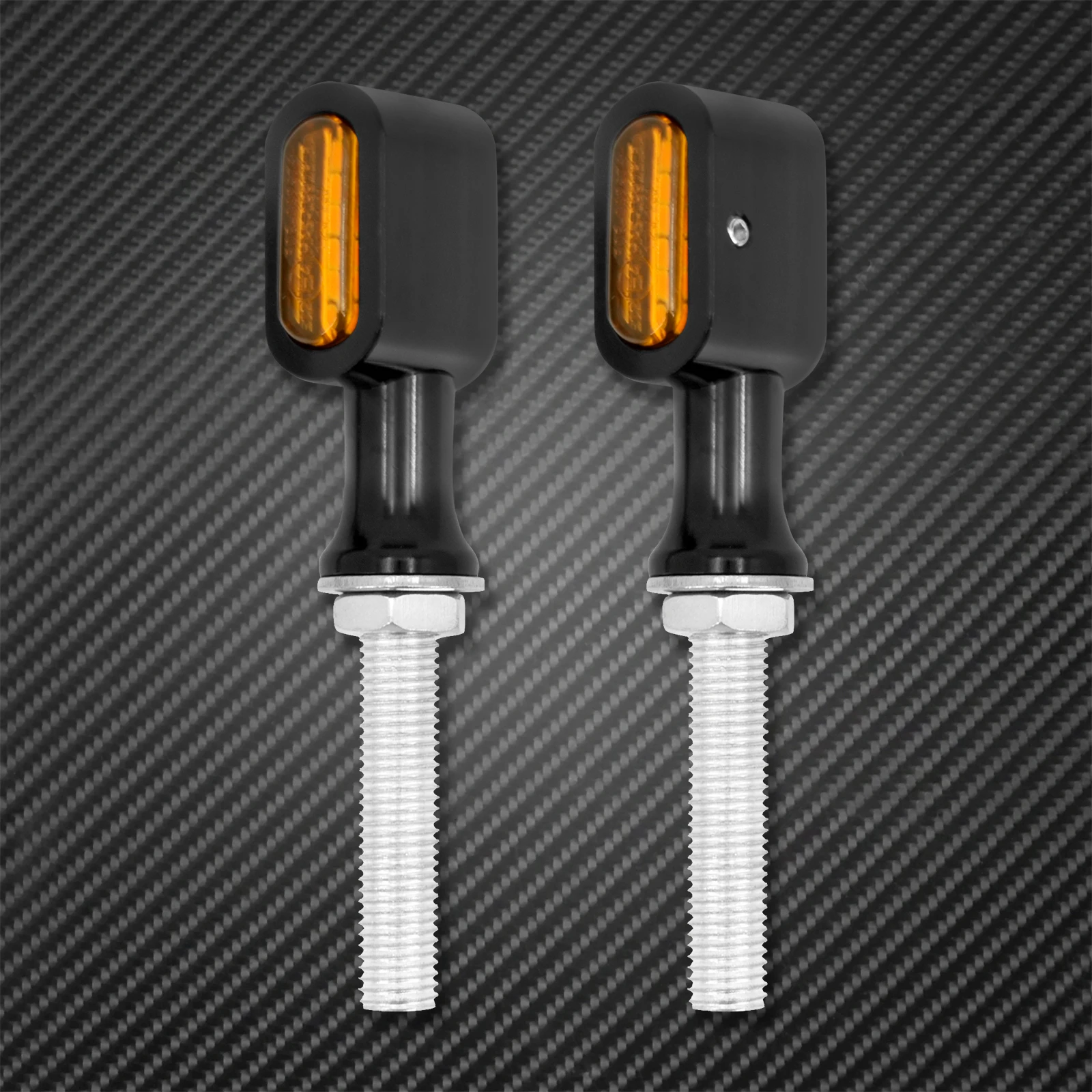 Motorcycle Mini Rear LED E Mark Turn Signal Running Indicator Lamp 4 Wires For Harley Sportster Cafe Racer Touring Dyna Softail |