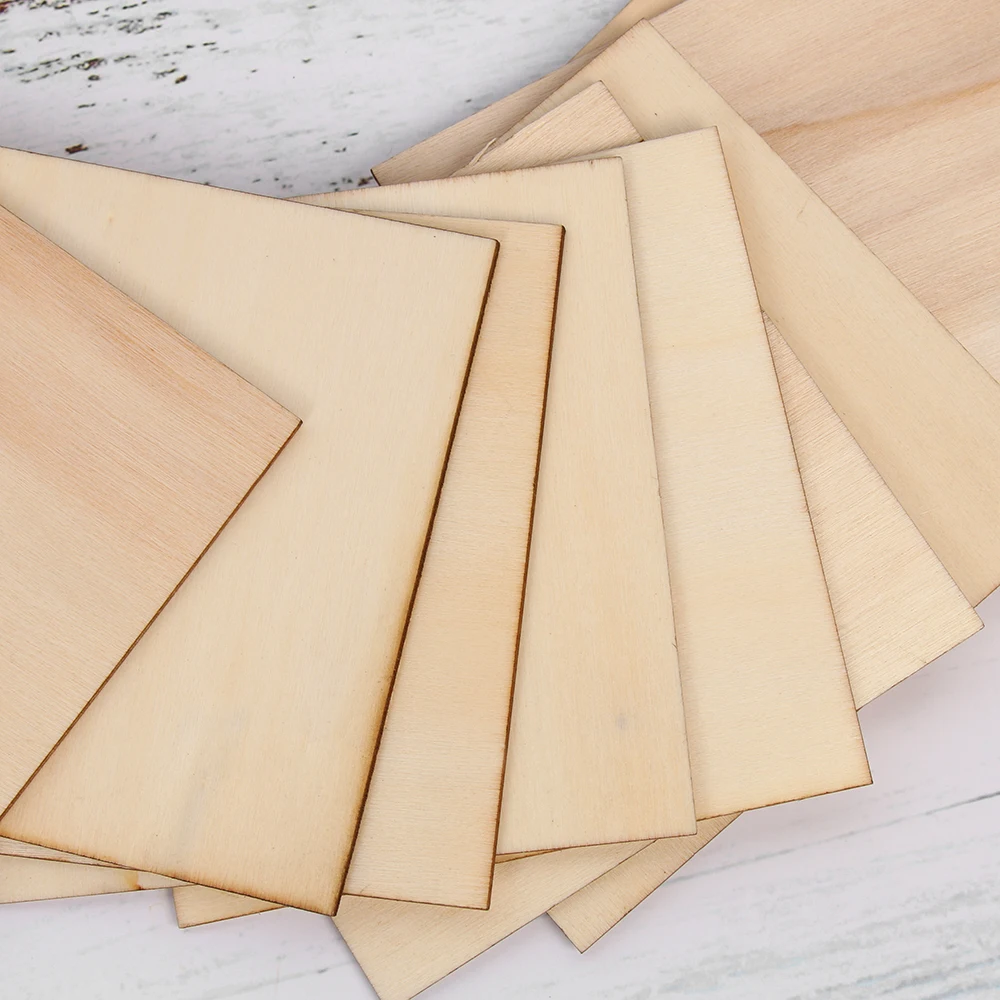 Деревянная пластина для песочного стола модель самолета деревянные листы