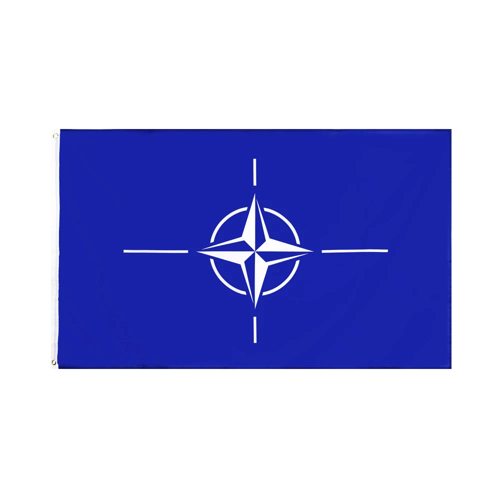 90*150 см Флаг Организации Североатлантического соглашения НАТО для