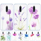 Чехол для redmi 8a 8, чехол для redmi note 8 PRO, 8T, 9S, чехол для xiaomi mi NOTE 10 PRO, MI 9 lite, акварельный цветок, Одуванчик, лотос, лаванда