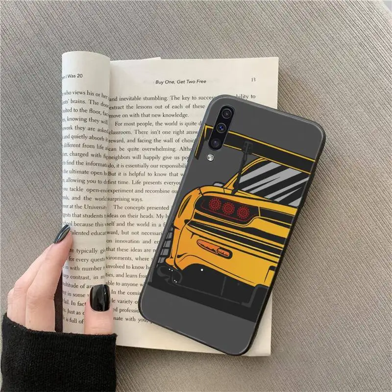 

Cartoon car tail light JDM Phone Cases For Samsung A41 A31 A50 A32 A11 A12 A02 A52 A21 M31 A72 A51 A70 A71 A21S