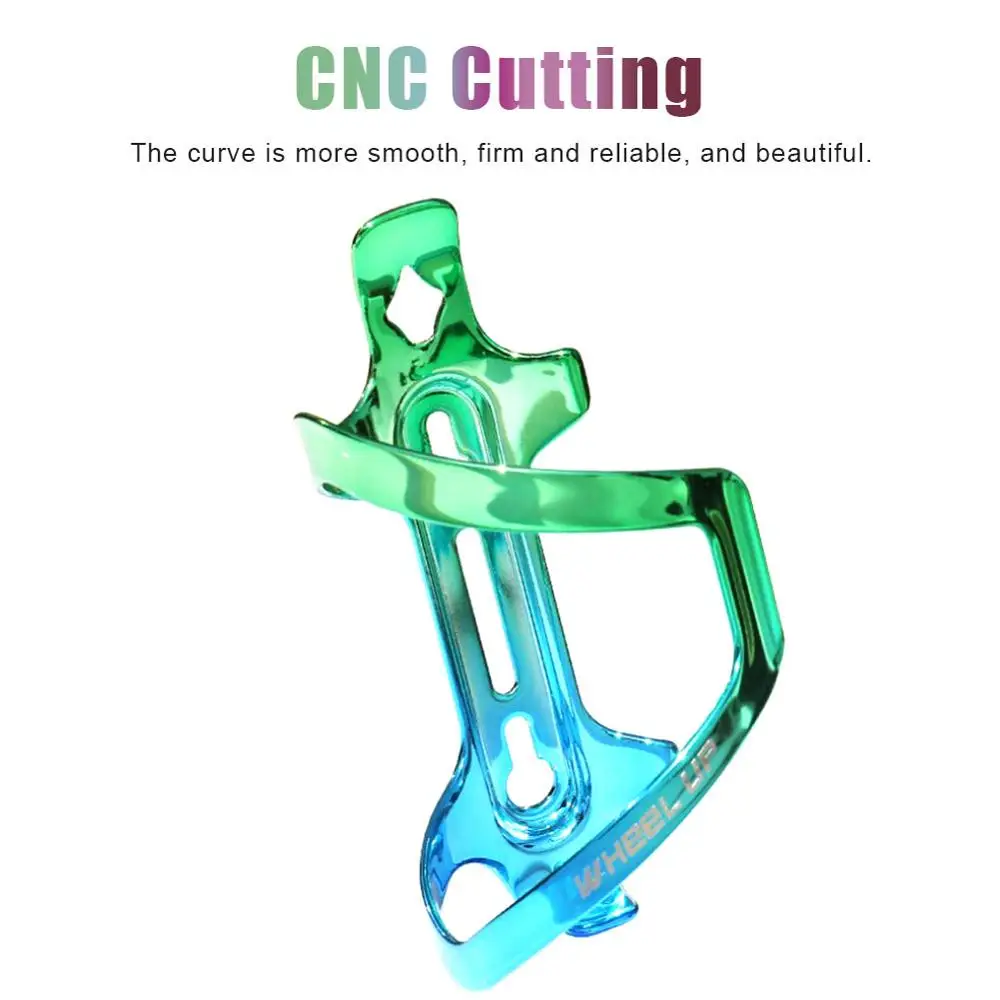 Цветной горный велосипед MTB дорожный клетка для бутылки с водой из алюминиевого