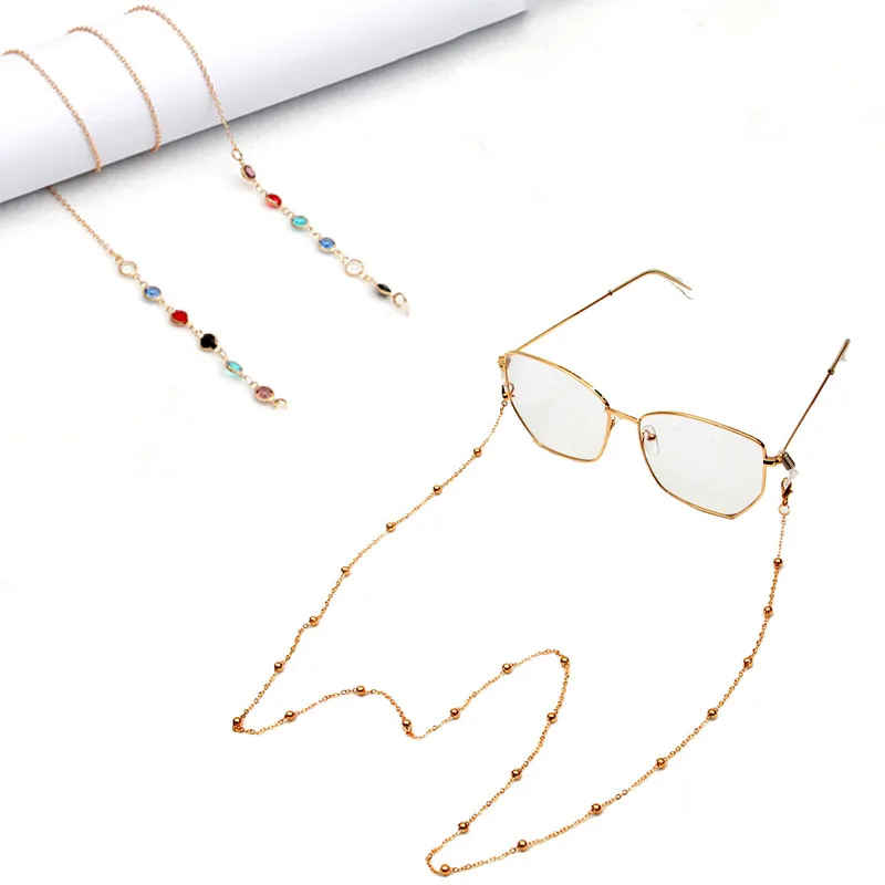 

Glasses Chains Women Exquisite Chains On Glasses Retro Elegant Eyewear Cord Holders Men's Glasses Chain Masks Chains Unisex