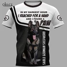 Новинка, популярная мужская футболка CLOOCL с 3D рисунком соболиной немецкой овчарки, Летние повседневные топы с коротким рукавом в стиле Харадзюку, унисекс, Прямая поставка