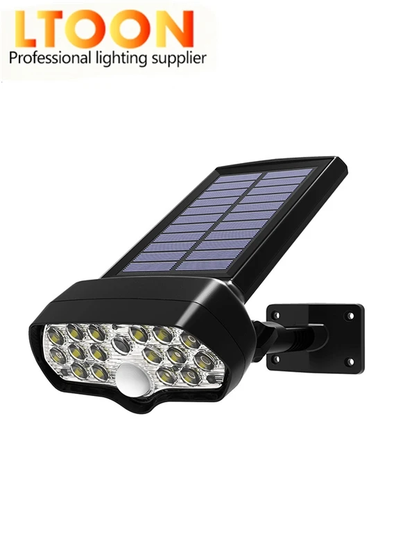 Nieuwe Солнечный 16Corey Led PIR Bewegingssensor Lichten Открытый водонепроницаемый Ip65 Muur солнечный