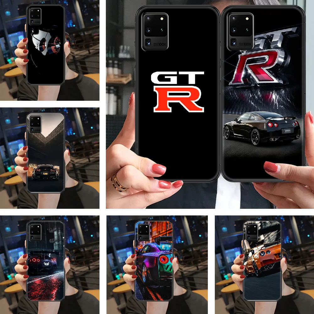 Спортивный крутой автомобильный чехол GTR для телефона Samsung Galaxy Note 4 8 9 10 20 S8 S9 S10 S10E