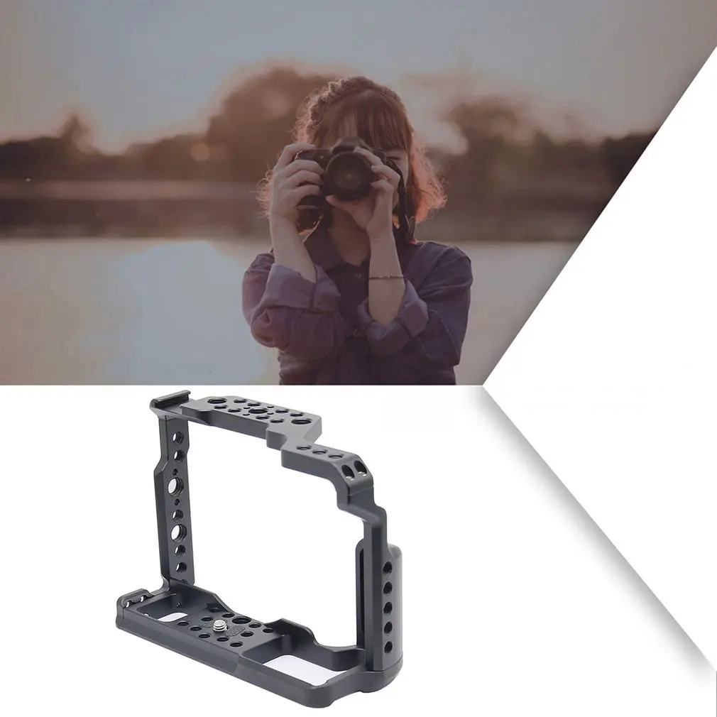 

CNC Aluminum Camera Cage For Fujifilm X-T3 DSLR Photography Stabilizer Rig Protective Case Quick-Release