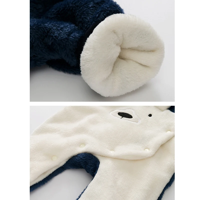 Новое поступление зимняя одежда IYEAL для маленьких мальчиков и девочек комбинезон