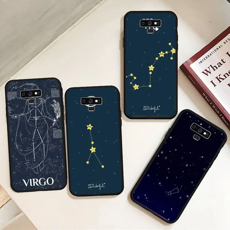 

Creative constellation design art Phone Case For Samsung A50 A51 A71 A20E A20S S10 S20 S21 S30 Plus ultra 5G M11 cover funda