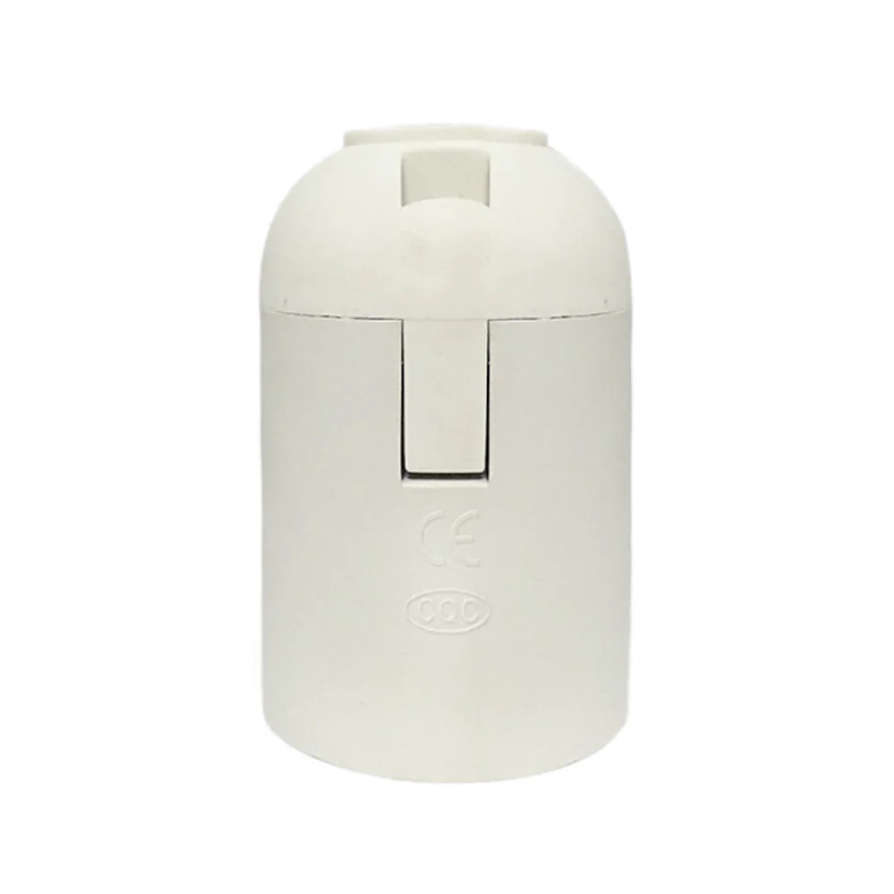 

1PCS 2 Colors New Arrival Small Screw E27 Alastic Socket Light Bulb Lamp Light Holder Lamp Accessories Available