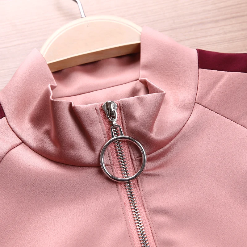 Крутая модная летняя одежда розовые повседневные спортивные костюмы полосатая