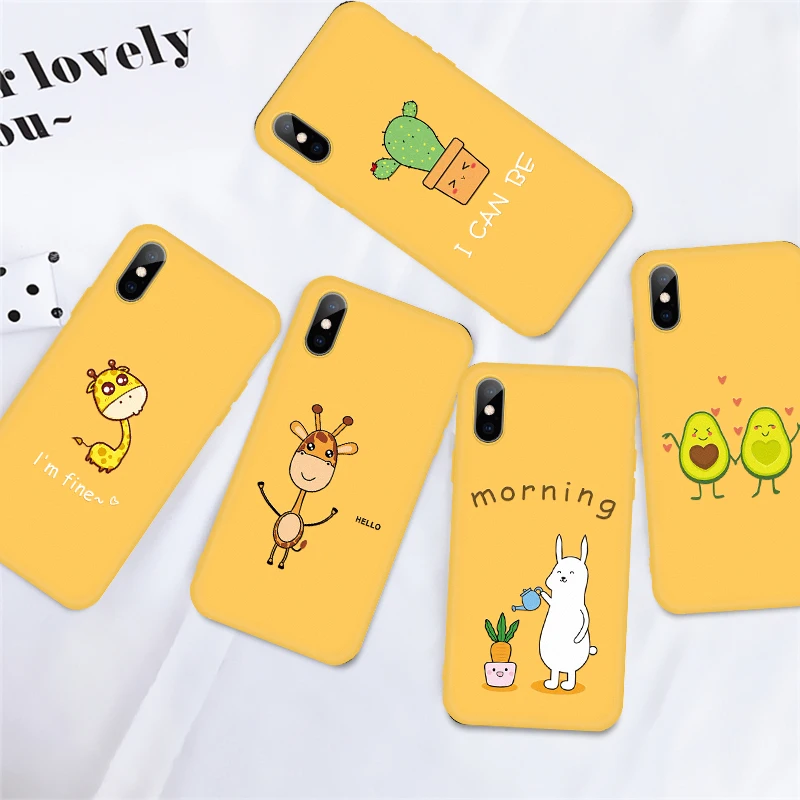 Чехол для телефона ультратонкий милый с добротой iPhone XS 11 pro MAX X XR 7 8 6 6s 5 Plus |
