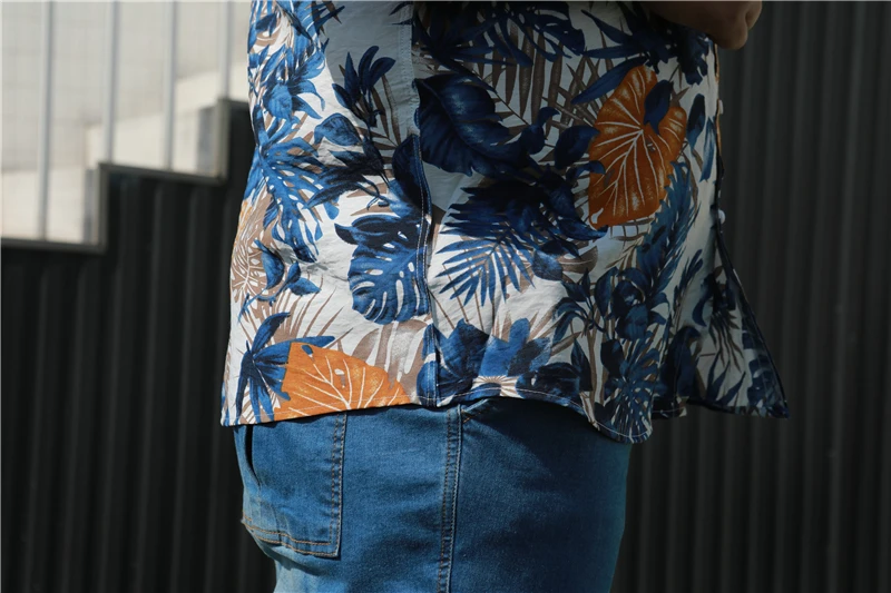 

Plus Size 5XL 6XL 7XL 8XL 9XL 10XL Mens Short Sleeve Print Shirt 2021 Summer New Men's Floral Hawaiian Shirts Casual Loose Tops
