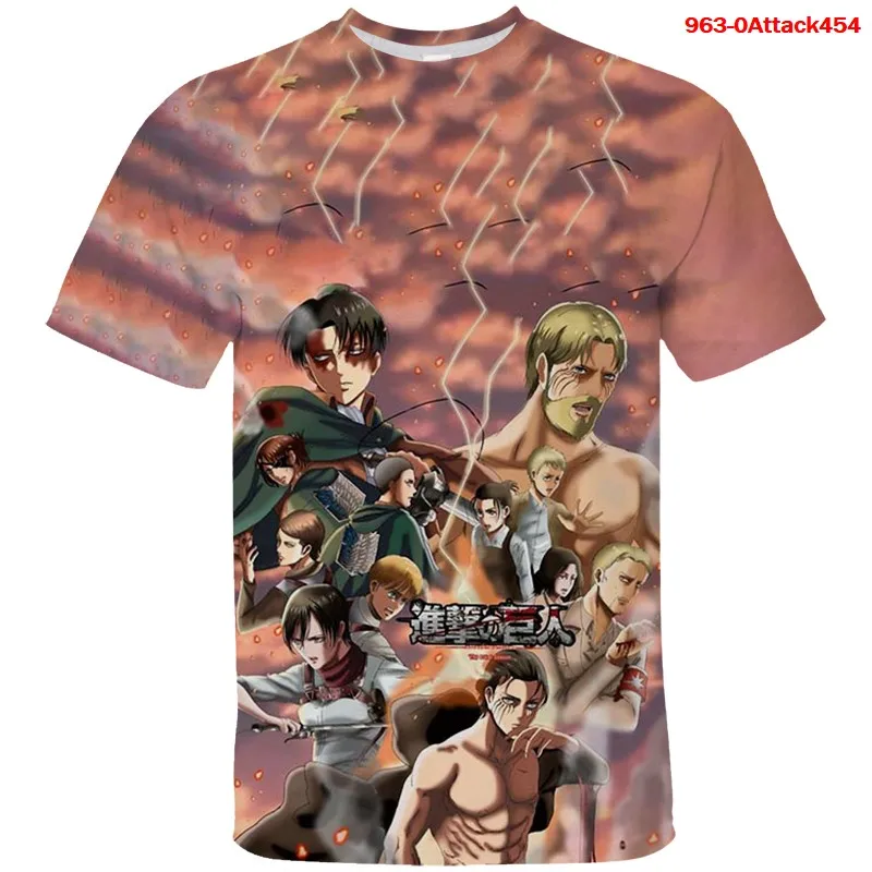 

Funny Boys Cartoon T-shirt Anime Print Kids Clothes Summer Harajuku Fashion Casual Cute Girls T Shirt Tops Children Clothing